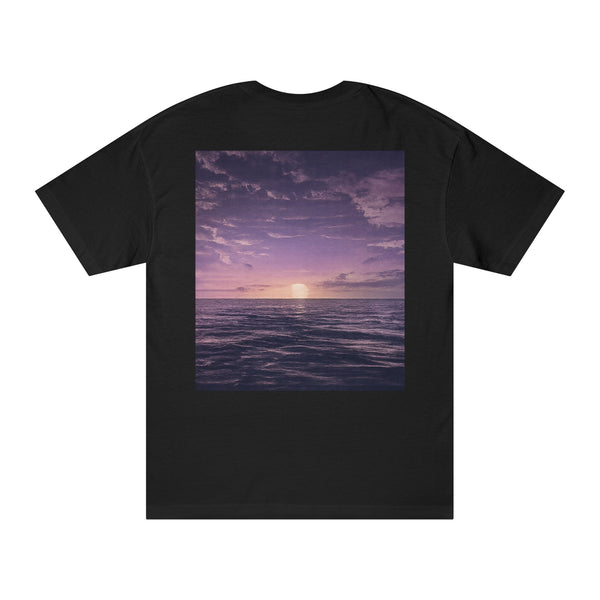 Purple Seascape Graphic Tee