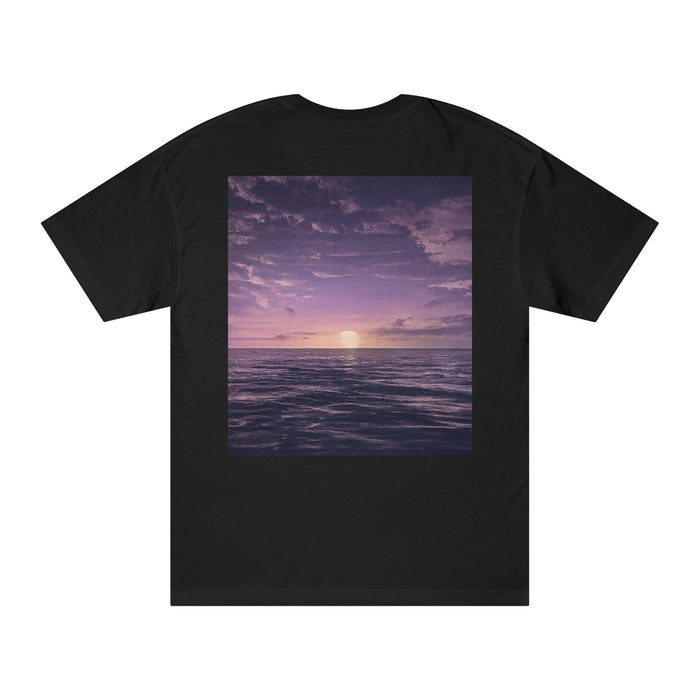 Purple Seascape Graphic Tee